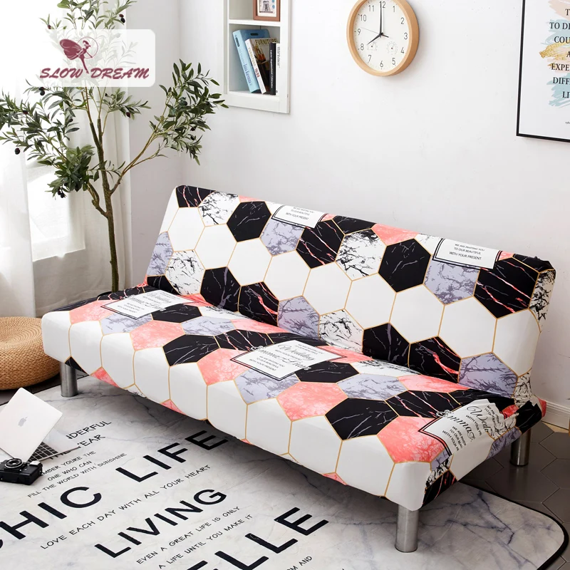Slowdream Elastic Band Stretch Removable Sofa Bed Cover Without Armrest Folding Cover Decor Home Living Room Couch Cover 
Slowdream Elastic Band Stretch Removable Sofa Bed Cover Without Armrest Folding Cover Decor Home Living Room Couch Cover