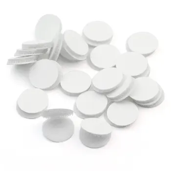 Practical Boutique 50 Pairs Magic Sticky Self Adhesive Buckle Hook Loop Round Pads Craft Tape White
Practical Boutique 50 Pairs Magic Sticky Self Adhesive Buckle Hook Loop Round Pads Craft Tape White