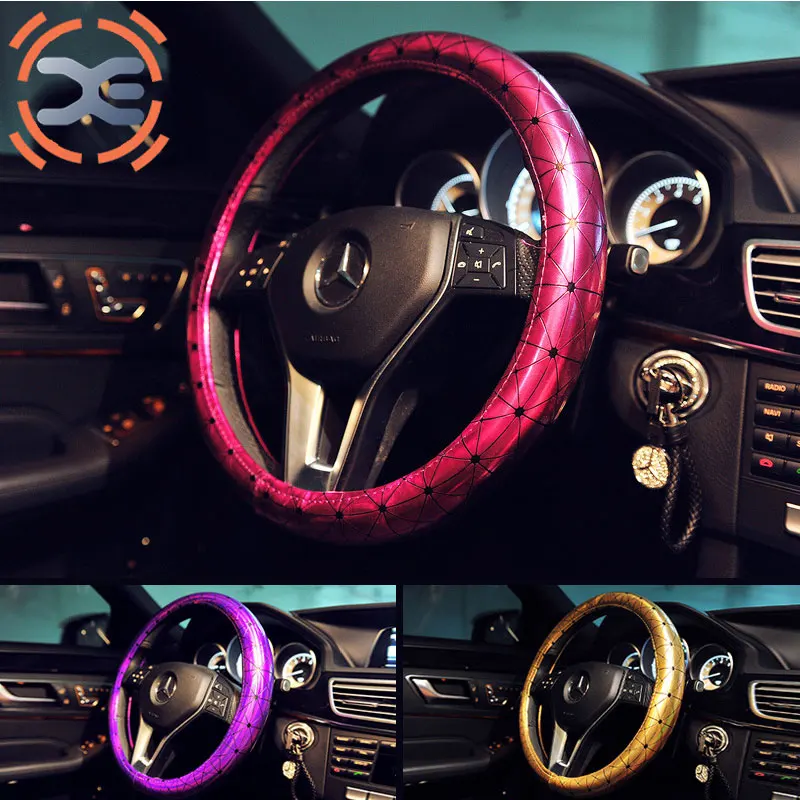 Diameter 38cm Steering Wheel Cover 6 Colors Fashion Wheel Cover All Season Steering Wheel Cover For Women
Diameter 38cm Steering Wheel Cover 6 Colors Fashion Wheel Cover All Season Steering Wheel Cover For Women