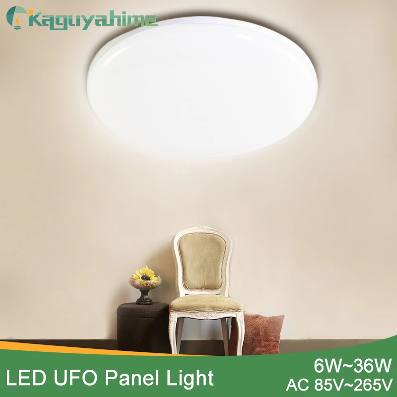 Kaguyahime LED Ceiling Light Down Light 85-265V Surface Mount Panel Lamp 6W 13W 18W 24W 36W Modern UFO Lamp For Home Decor Light
Kaguyahime LED Ceiling Light Down Light 85-265V Surface Mount Panel Lamp 6W 13W 18W 24W 36W Modern UFO Lamp For Home Decor Light