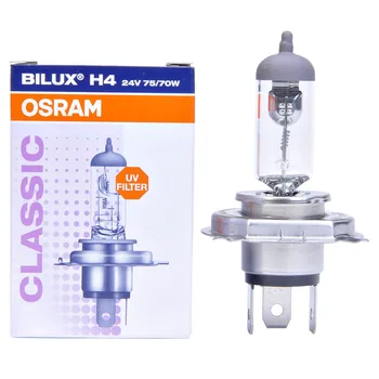 OSRAM H4 24V 75/70W Truck truck Car light bulb Headlight bulb Low beam lights High beam Halogen lamp
OSRAM H4 24V 75/70W Truck truck Car light bulb Headlight bulb Low beam lights High beam Halogen lamp