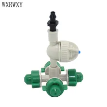 Wxrwxy השקיה חרירי ממטרה ראש אנטי טפטוף ערפול זרבובית גן ממטרות בטפטוף השקיה לחממה 2 יחידות(China)