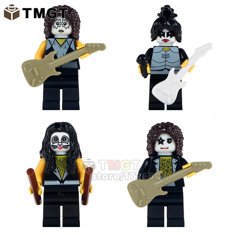 1 Set Kiss Band E.T Boy Horror Jack Skellington Sally Jason Freddy Panda Rick And Morty Building Blocks Toys Gift For Children
1 Set Kiss Band E.T Boy Horror Jack Skellington Sally Jason Freddy Panda Rick And Morty Building Blocks Toys Gift For Children