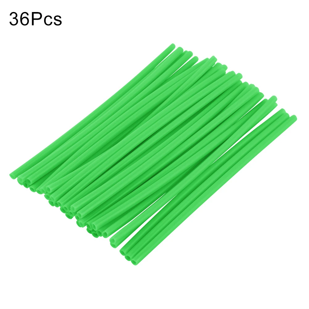 36Pcs Motorcycle Wheel Spoked Protector Wraps Rims Skin Trim Covers For Motocross Bicycle Bike Cool Accessories 11 Colors
36Pcs Motorcycle Wheel Spoked Protector Wraps Rims Skin Trim Covers For Motocross Bicycle Bike Cool Accessories 11 Colors