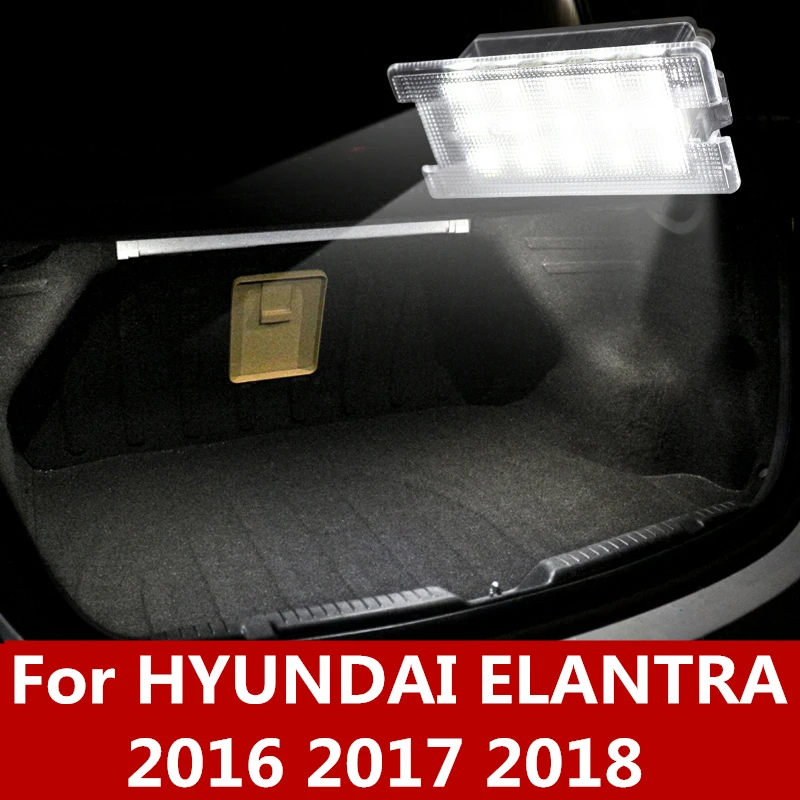 Для hyundai Elantra 2016 2017 2018 светодиодный автомобильный светильник для внутренней