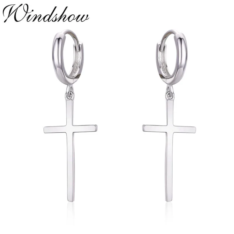 Small Loop Circles Cross Charm Real 925 Sterling Silver Drop Dangle Earrings For Women Girls Kids Children Men Jewelry Gift Aros
Small Loop Circles Cross Charm Real 925 Sterling Silver Drop Dangle Earrings For Women Girls Kids Children Men Jewelry Gift Aros