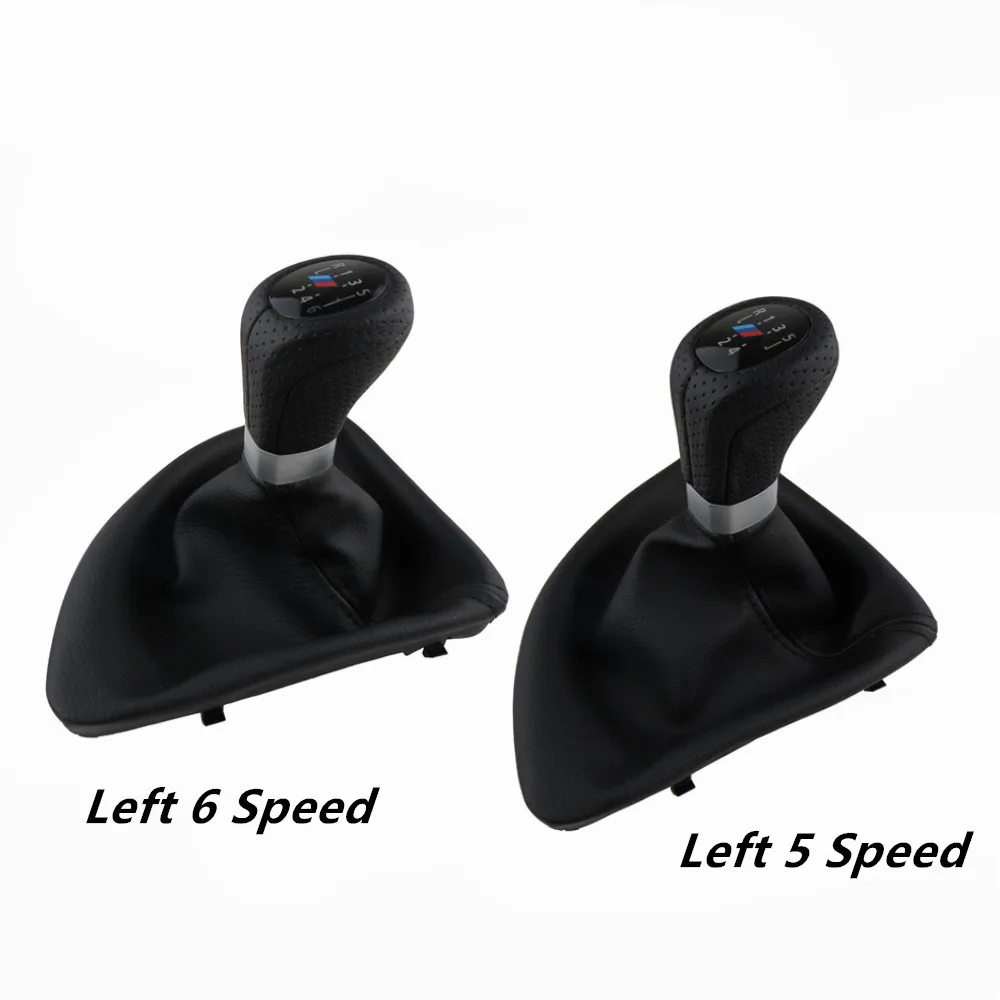 With M Logo 5 6 Speed Left Hand Driver Side Gear Shift Handle Knob Gearstick Gaiter Boot Cover Kit For BMW E87 120i 120d 135i
With M Logo 5 6 Speed Left Hand Driver Side Gear Shift Handle Knob Gearstick Gaiter Boot Cover Kit For BMW E87 120i 120d 135i