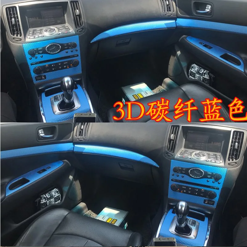 Car-Styling New 3D Carbon Fiber Car Interior Center Console Color Change Molding Sticker Decals For Infiniti G25/G37
Car-Styling New 3D Carbon Fiber Car Interior Center Console Color Change Molding Sticker Decals For Infiniti G25/G37