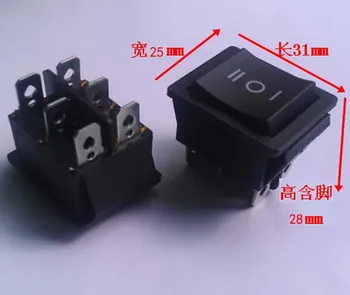 20A,0-250V forward,backward and stop three way switch for motor, 6 pins, Scooter Electric bicycle reverse switch, DPDT switches
20A,0-250V forward,backward and stop three way switch for motor, 6 pins, Scooter Electric bicycle reverse switch, DPDT switches