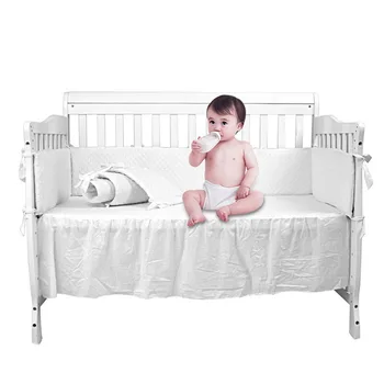 4Pcs Infant Crib Bumper Pads Machine Washable Padded Crib Liner for Standard Cribs YJS Dropship
4Pcs Infant Crib Bumper Pads Machine Washable Padded Crib Liner for Standard Cribs YJS Dropship
