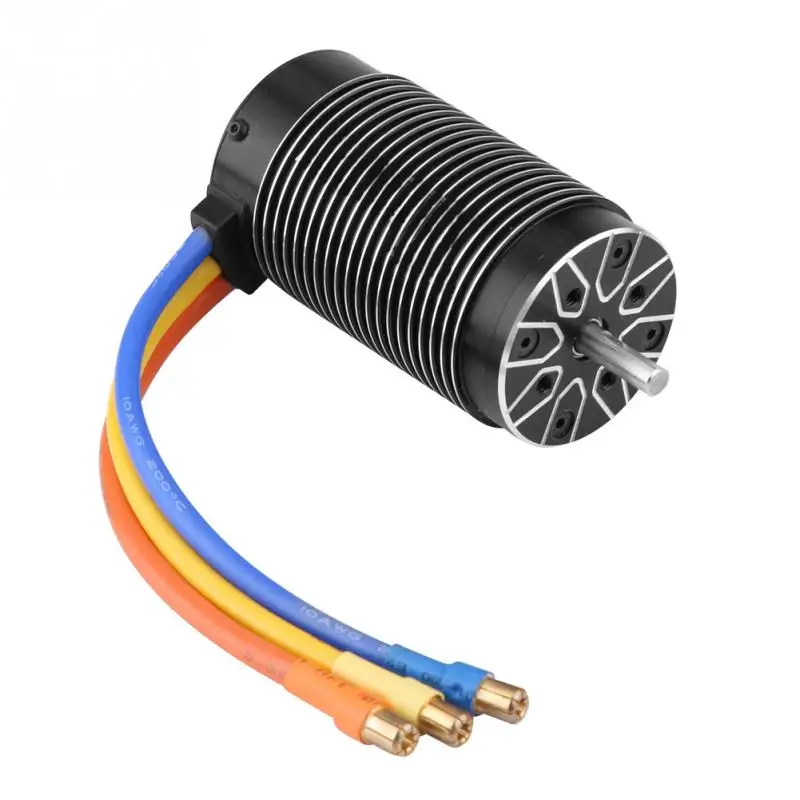 RC Model Accessory 4585 1580KV Sensorless Brushless Motor for 1/7 Scale RC Car 4 Pole 12 slot high-torque design RC Accessory
RC Model Accessory 4585 1580KV Sensorless Brushless Motor for 1/7 Scale RC Car 4 Pole 12 slot high-torque design RC Accessory