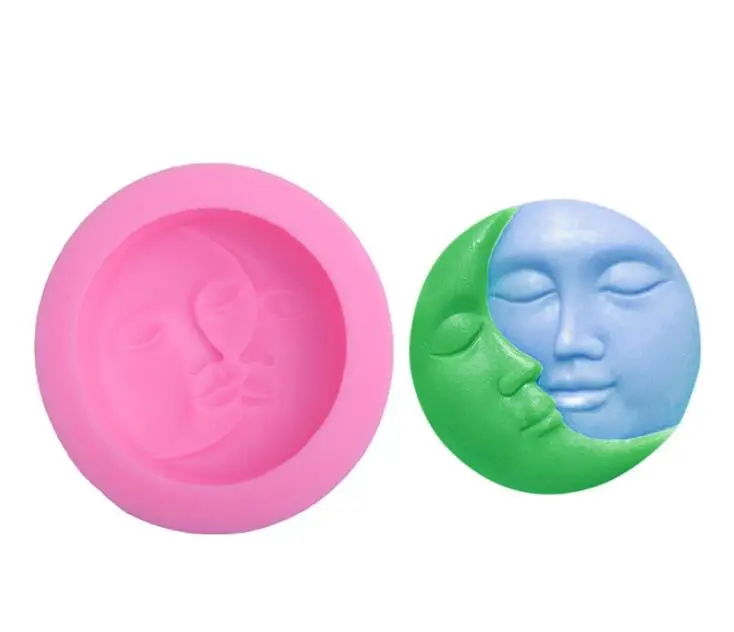 2019 DIYSun & Moon Face silicone fondant soap molds cake decoration tools chocolate mold mini style candy clay mould
2019 DIYSun & Moon Face silicone fondant soap molds cake decoration tools chocolate mold mini style candy clay mould