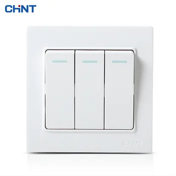 CHINT NEW7L Steel Frame Wall Switch Socket Electrical Switch Three Switch Panel Three Open Dual Control Switch
CHINT NEW7L Steel Frame Wall Switch Socket Electrical Switch Three Switch Panel Three Open Dual Control Switch
