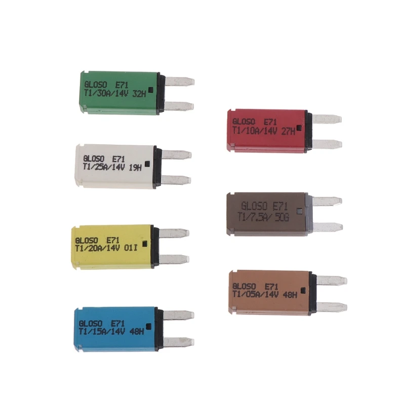 OOTDTY 5-30A Mini ATM Automotive Circuit Breaker Blade Fuse 12V Resettable Car Boat Van
OOTDTY 5-30A Mini ATM Automotive Circuit Breaker Blade Fuse 12V Resettable Car Boat Van