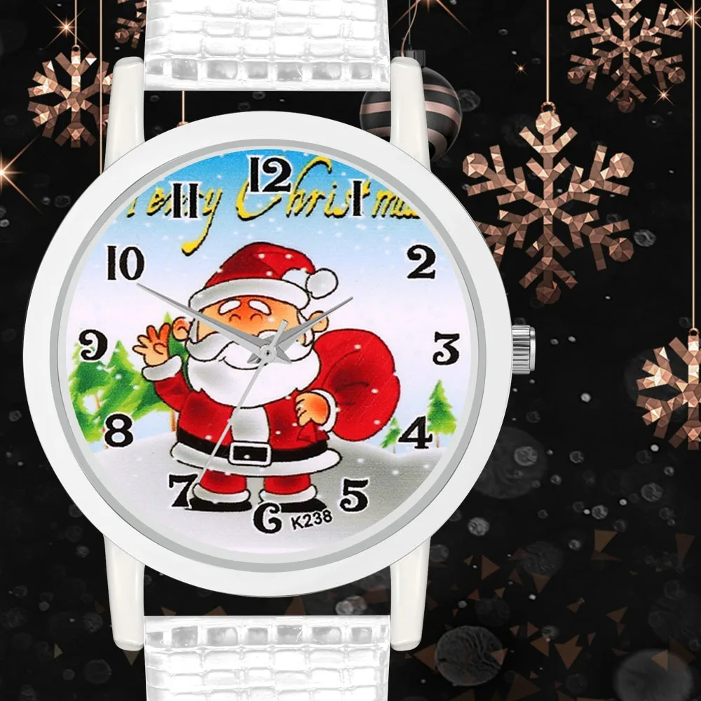 2018 Clock Analog Santa Claus & Tree Wrist Watch Ladies Quartz Women Women's Watches Fashion Girls Christmas Gift Reloj &Ff
2018 Clock Analog Santa Claus & Tree Wrist Watch Ladies Quartz Women Women's Watches Fashion Girls Christmas Gift Reloj &Ff