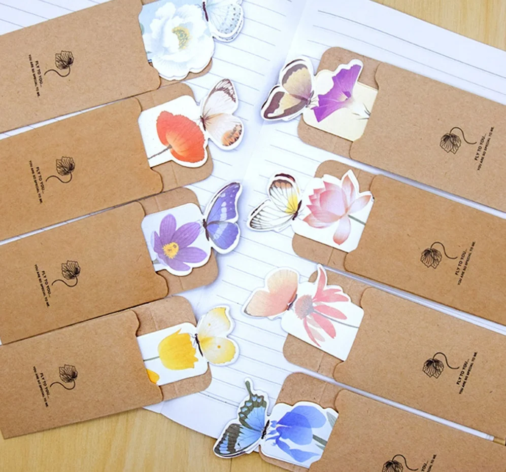 5Pcs Beautiful New Cute Butterfly Kraft Bookmarks for Books Markers Holder School Cute Gift Memo Clip Butterfly Shape
5Pcs Beautiful New Cute Butterfly Kraft Bookmarks for Books Markers Holder School Cute Gift Memo Clip Butterfly Shape