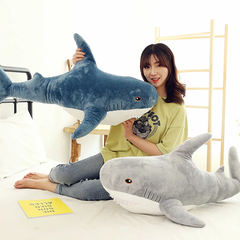 Funny Soft Bite Shark Plush Toy Pillow Appease Cushion Marine Animal Great White Shark Doll Toy for Children Kids Birthday Gift
Funny Soft Bite Shark Plush Toy Pillow Appease Cushion Marine Animal Great White Shark Doll Toy for Children Kids Birthday Gift