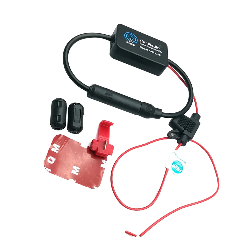 For Universal DC10~15V Auto Car Radio FM Antenna Signal Amp Amplifier Booster For Marine Car Vehicle Boat 330mm FM Amplifier For Universal DC10~15V Auto Car Radio FM Antenna Signal Amp Amplifier Booster For Marine Car Vehicle Boat 330mm FM Amplifier