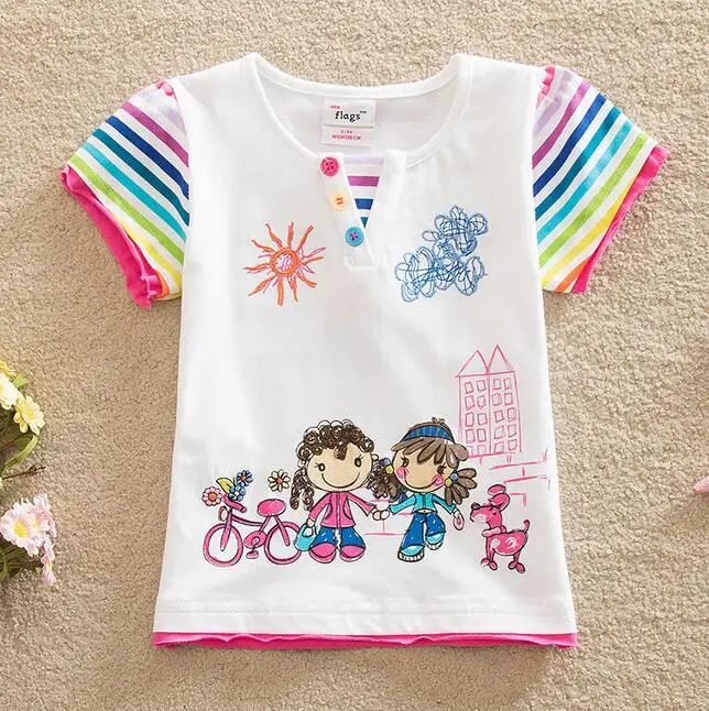 2016 NewFashion Girl cartoon pig cotton t shirt 2Y-6Y summer 100% cotton clothing t shirt for girls Novatx cartoon t shirt
2016 NewFashion Girl cartoon pig cotton t shirt 2Y-6Y summer 100% cotton clothing t shirt for girls Novatx cartoon t shirt