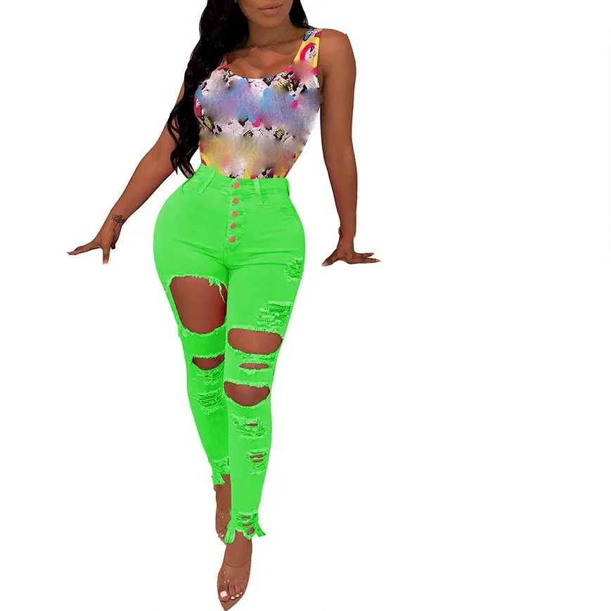 2019 Women Summer Cut Out Hole Pants High Waist Button Up Pencil Jeans Skinny Sexy Denim Long Trousers
2019 Women Summer Cut Out Hole Pants High Waist Button Up Pencil Jeans Skinny Sexy Denim Long Trousers