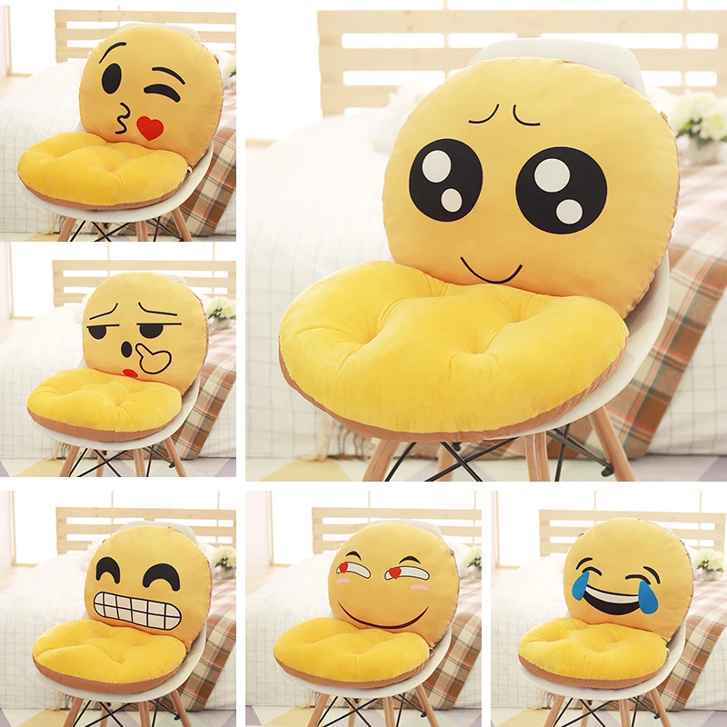 

2017 New Coussin Emoji Smiley Emoticon Pillow Cushion, Stuffed Plush Throw Pillows, Decorative Sofa Smiley Face Pillow Cushion