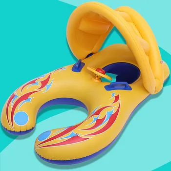 Mother-child Summer Swimming Ring Pool Inflatable Swim Float Removable Fun Water Pool Toys Swim Ring Seat Boat Water Sport 
Mother-child Summer Swimming Ring Pool Inflatable Swim Float Removable Fun Water Pool Toys Swim Ring Seat Boat Water Sport