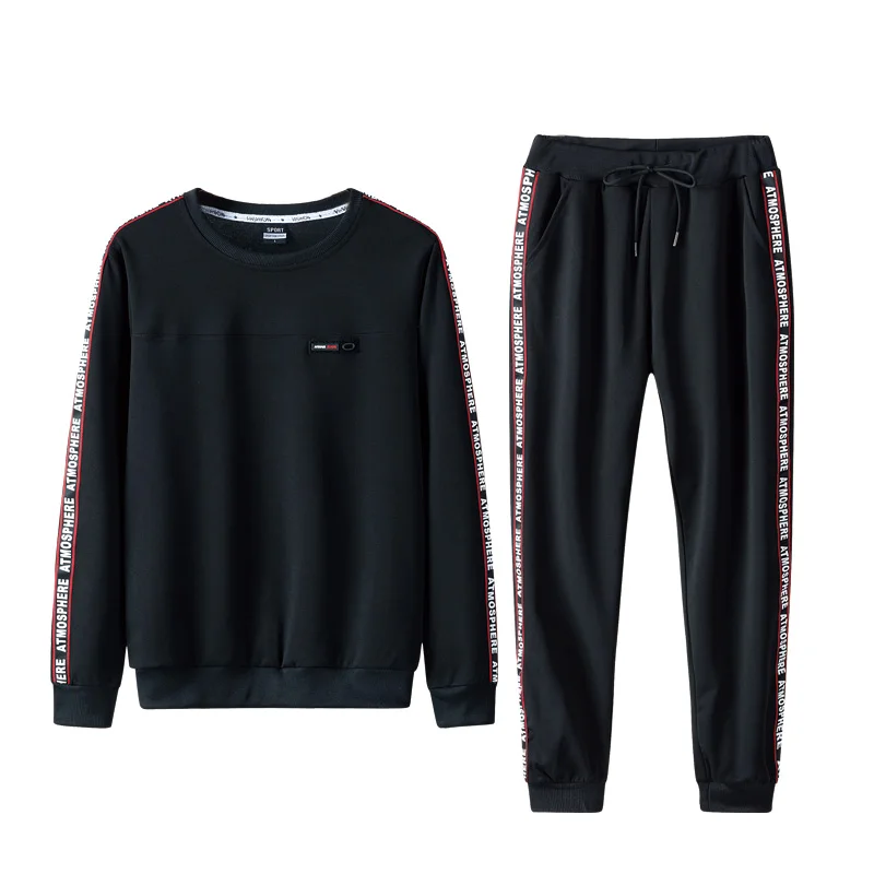 Men's Sportss Street chic Long Sleeves Slim Activewear Set - Solid Colored Round Neck
Men's Sportss Street chic Long Sleeves Slim Activewear Set - Solid Colored Round Neck
