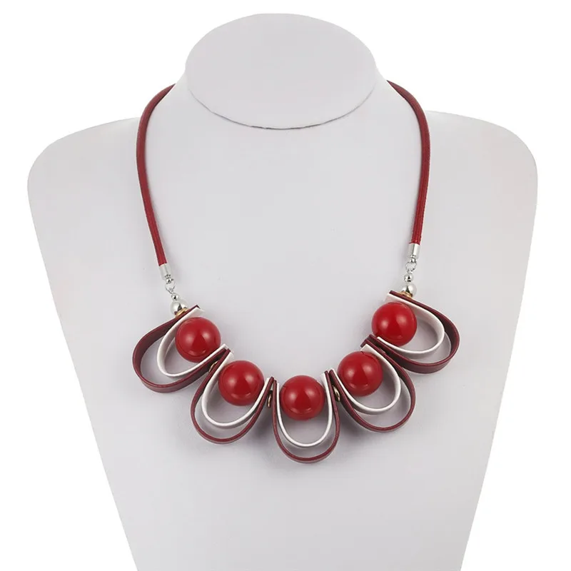 Pinksee Newest Statement Choker Charm Geometric Round Beads Big Circle Bijoux Necklace Women Bohemia Jewelry
Pinksee Newest Statement Choker Charm Geometric Round Beads Big Circle Bijoux Necklace Women Bohemia Jewelry