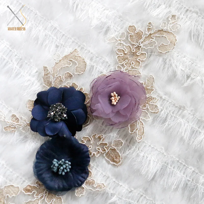 GLace 3D Floral Embroidered Applique Lace Lace Collar Neckline Collar DIY applications for clothes Wedding dress Supply TX771
GLace 3D Floral Embroidered Applique Lace Lace Collar Neckline Collar DIY applications for clothes Wedding dress Supply TX771