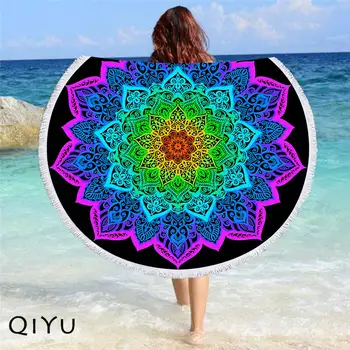 Mandala Round Beach Towel Microfiber Bath Towel Tapestry Yoga Mat Picnic Tassels Blanket Gift Home Decor, free shipping
Mandala Round Beach Towel Microfiber Bath Towel Tapestry Yoga Mat Picnic Tassels Blanket Gift Home Decor, free shipping