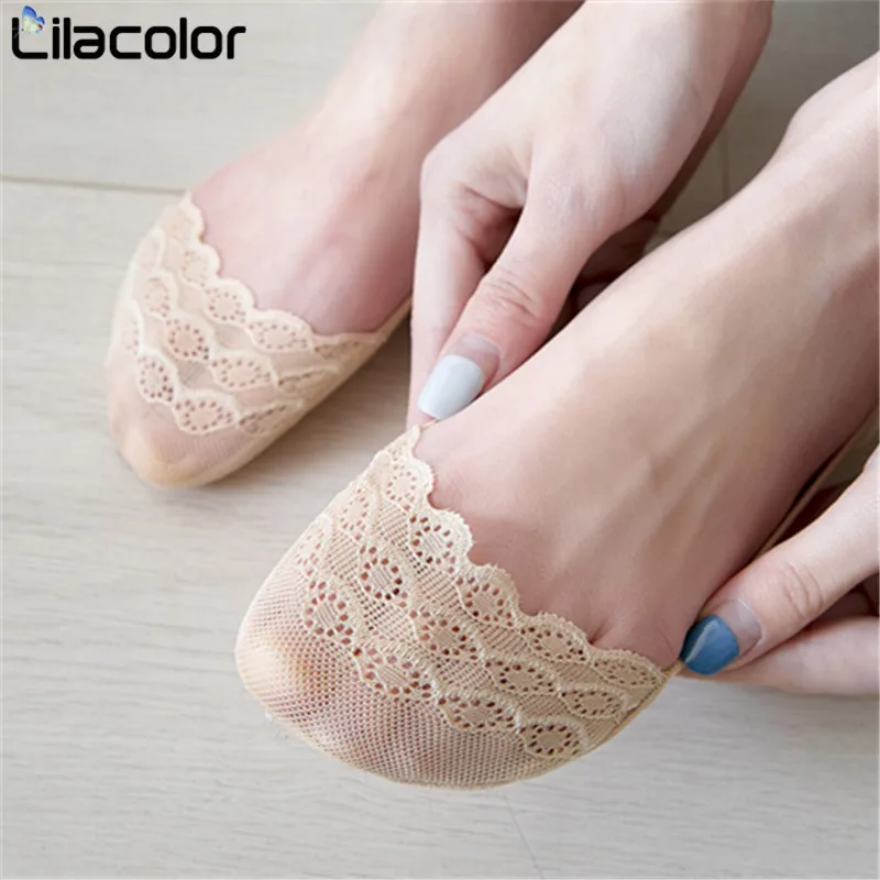 1 pair women Lace sock summer slippers short solid color Polyester lace summer thin women mesh socks invisible Sock Slippers 
1 pair women Lace sock summer slippers short solid color Polyester lace summer thin women mesh socks invisible Sock Slippers