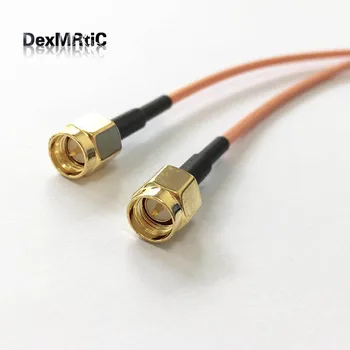 1 into 2 Y type splitter adapter SMA male switch 2X SMA male plug RF coax cable RG316 15cm 6"
1 into 2 Y type splitter adapter SMA male switch 2X SMA male plug RF coax cable RG316 15cm 6"
