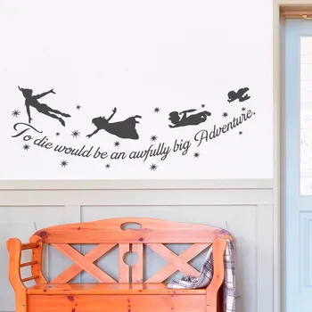 Peter Pan Quote- To Die Would Be An Awfully Big Adventure J.M.Barrie Vinyl Wall Decal- Peter Pan Nursery Kids Room Home Decor
Peter Pan Quote- To Die Would Be An Awfully Big Adventure J.M.Barrie Vinyl Wall Decal- Peter Pan Nursery Kids Room Home Decor