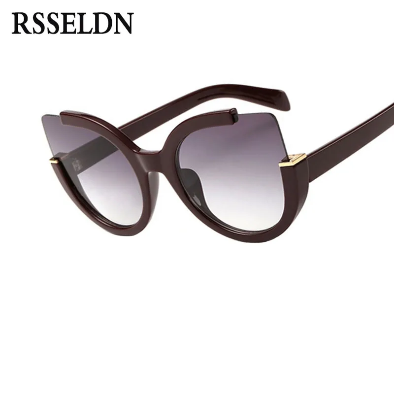 RSSELDN Fashion Cat Eye Sunglasses Women Brand Designer Oversized Style Sun Glasses Female New Lunette Vintage Ladies Shades UV
RSSELDN Fashion Cat Eye Sunglasses Women Brand Designer Oversized Style Sun Glasses Female New Lunette Vintage Ladies Shades UV