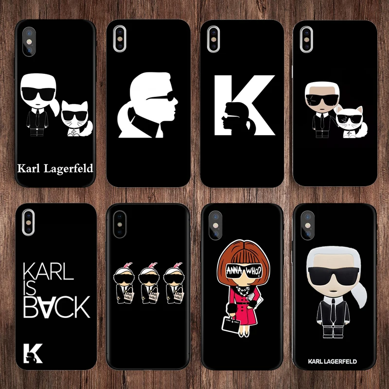 PUNQZY Fashion Karl Lagerfeld Soft Silicone Color Phone Case for iPhone 11 PRO MAX 7 6 8 Plus XR XS MAX Soft TPU black series
PUNQZY Fashion Karl Lagerfeld Soft Silicone Color Phone Case for iPhone 11 PRO MAX 7 6 8 Plus XR XS MAX Soft TPU black series
