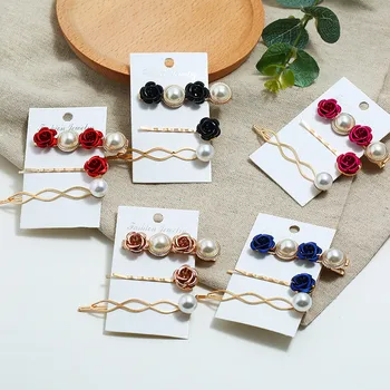 3 Pcs/Set Simple Elegant Metal Hairclips Fashion Korean Design Women Girl's Pearl Hair Clip Barrettes Female Hairgrip Bobby Pin
3 Pcs/Set Simple Elegant Metal Hairclips Fashion Korean Design Women Girl's Pearl Hair Clip Barrettes Female Hairgrip Bobby Pin