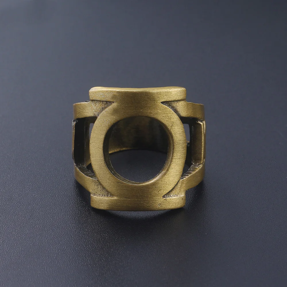 DC Comics Green Lantern Ring Men Women Ancient Bronze Hal Jordan Finger Power Ring Green Enamel Jewelry Gift
DC Comics Green Lantern Ring Men Women Ancient Bronze Hal Jordan Finger Power Ring Green Enamel Jewelry Gift