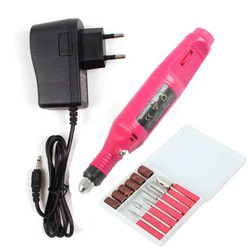 1pc Mini Stainless Steel Nail Art Drill Set Electric Manicure Nail Pen Manicure Pedicure Machine Nail Grinder Polisher 110-220V
1pc Mini Stainless Steel Nail Art Drill Set Electric Manicure Nail Pen Manicure Pedicure Machine Nail Grinder Polisher 110-220V