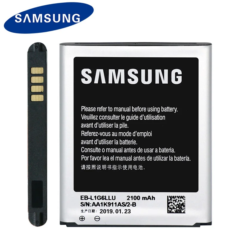 Samsung Original S3 Battery EB-L1G6LLU With NFC for Galaxy S3 i9300 i9305 i747 i535 L710 2100mAh Battery with NFC
Samsung Original S3 Battery EB-L1G6LLU With NFC for Galaxy S3 i9300 i9305 i747 i535 L710 2100mAh Battery with NFC