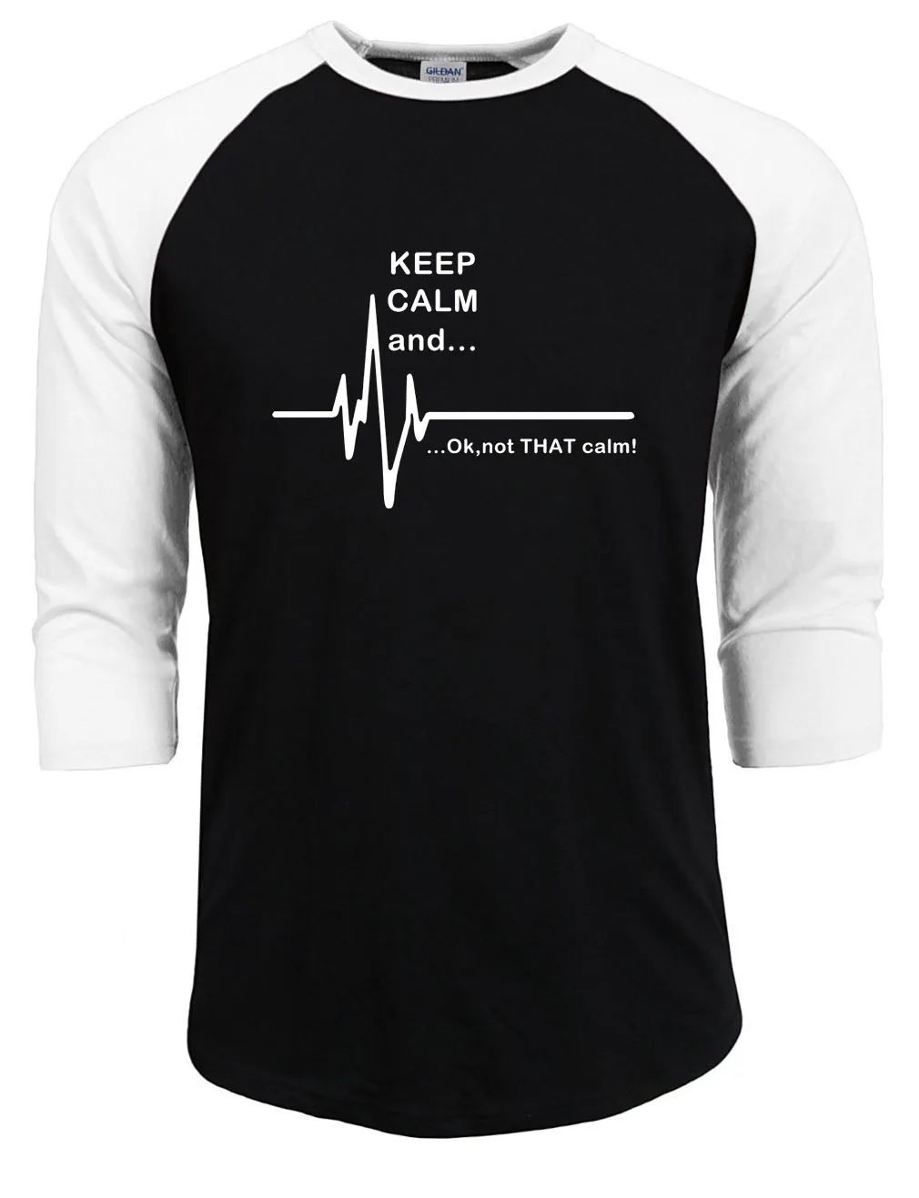Keep Calm And ... Not That Calm - Funny Ecg Heart Rate Paramedic Nurse T Shirt 100% Cotton raglan Sleeve Men's T-Shirts 2019 new
Keep Calm And ... Not That Calm - Funny Ecg Heart Rate Paramedic Nurse T Shirt 100% Cotton raglan Sleeve Men's T-Shirts 2019 new