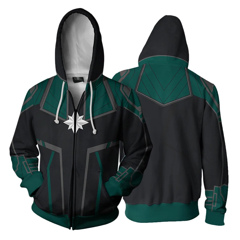 New Avengers 4 Surprise Captain cosplay Zipper Sweater 3D Digital Print Hooded Hoodie
New Avengers 4 Surprise Captain cosplay Zipper Sweater 3D Digital Print Hooded Hoodie