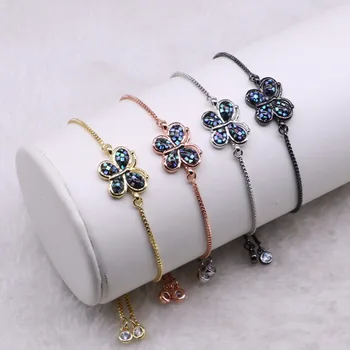 Wholesale Jewelry bracelet Micro pave Abalone Cute tiny Butterfly metal chain bracelet fashion jewelry gift for lady 3581
Wholesale Jewelry bracelet Micro pave Abalone Cute tiny Butterfly metal chain bracelet fashion jewelry gift for lady 3581