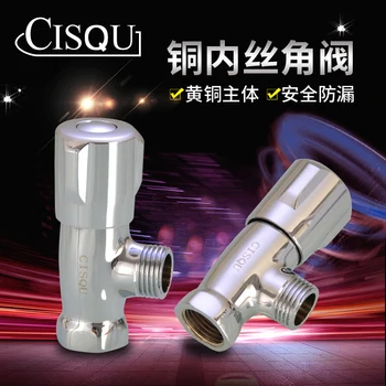 Copper DN15 Triangle Valve With Female Thread And BSP Male Thread For Water Heater Closestool
Copper DN15 Triangle Valve With Female Thread And BSP Male Thread For Water Heater Closestool