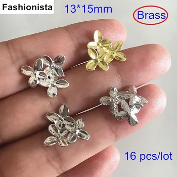 Free Shipping - 16 pcs Brass Casting Craft Leaf 13*15mm 3D Leaf For Decoration,Gold-color / Silver-color / Steel / Raw Brass 
Free Shipping - 16 pcs Brass Casting Craft Leaf 13*15mm 3D Leaf For Decoration,Gold-color / Silver-color / Steel / Raw Brass