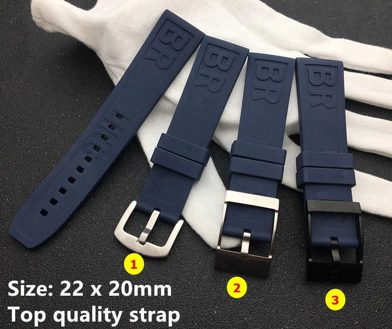 Dark Blue Quality Caoutchouc Rubber silicone watch band 22mm Watchband Bracelet For navitimer/avenger/Breitling strap logo on
Dark Blue Quality Caoutchouc Rubber silicone watch band 22mm Watchband Bracelet For navitimer/avenger/Breitling strap logo on