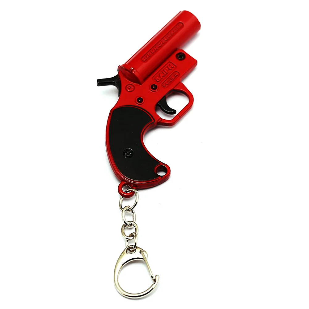 Game PLAYERUNKNOWN'S BATTLEGROUNDS Key Chain PUBG Red Signal Bomb Launcher Pistol Keychain Keyring Car Pendant 8.0x5.0cm
Game PLAYERUNKNOWN'S BATTLEGROUNDS Key Chain PUBG Red Signal Bomb Launcher Pistol Keychain Keyring Car Pendant 8.0x5.0cm