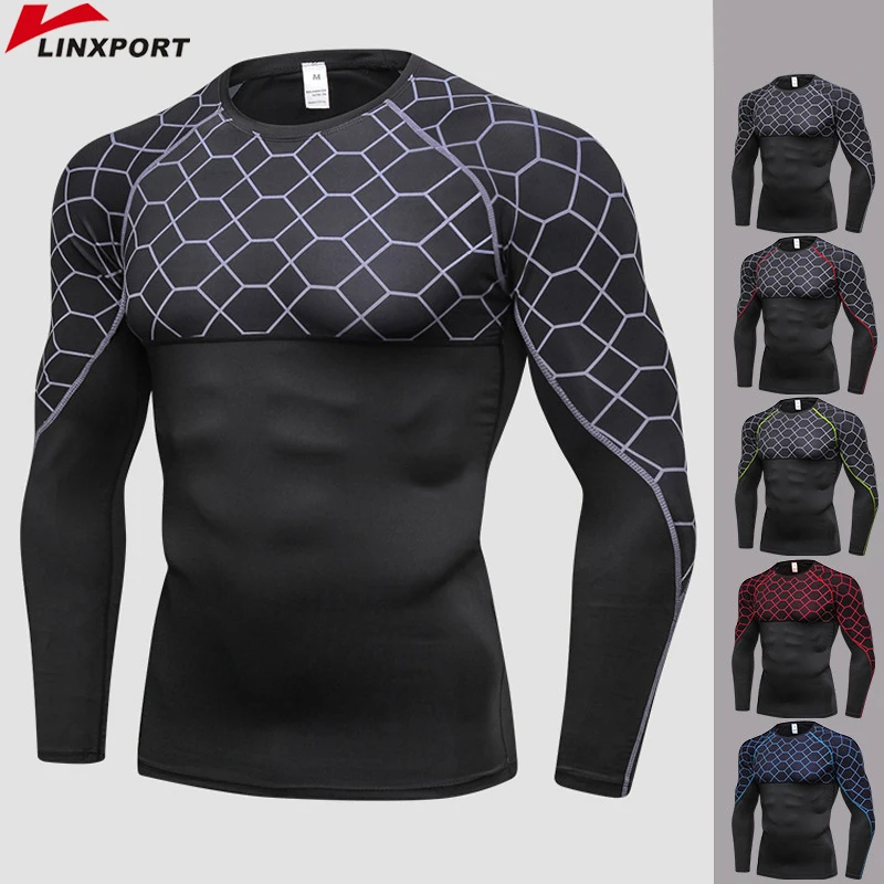 Men Bodybuilding T Shirts Long Sleeve Tops Dry Fit Fitness Running Tights Solid Gym Sport Tee Tops Men's Compression Sportswear
Men Bodybuilding T Shirts Long Sleeve Tops Dry Fit Fitness Running Tights Solid Gym Sport Tee Tops Men's Compression Sportswear
