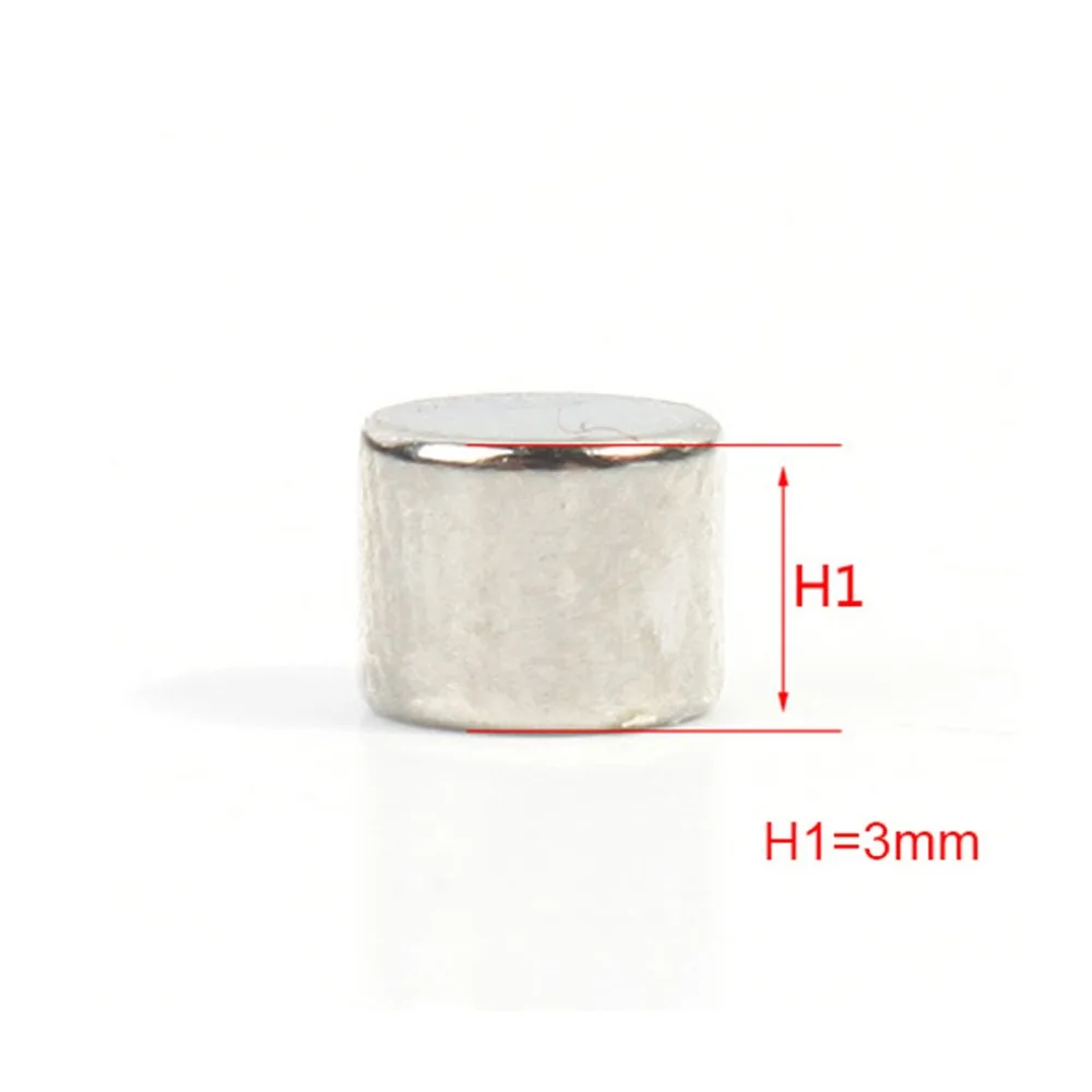 

5pcs/lot 3x3mm Strong Rare Earth Powerful N38 NdFeB Magnet Cylinder Super Permanent Magnets for RC Gasoline Airplane Model