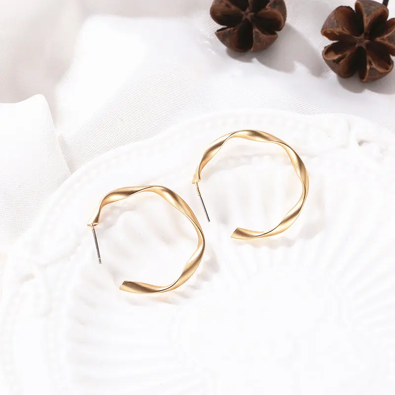 ZCHLGR Brand New Design Fashion Charm earrings Geometric Round big stud earring jewelry women gift
ZCHLGR Brand New Design Fashion Charm earrings Geometric Round big stud earring jewelry women gift