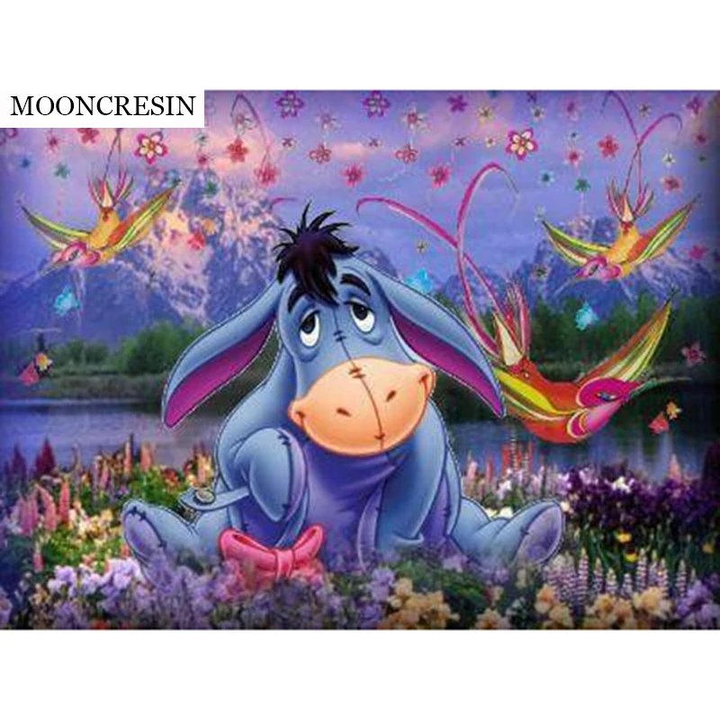 5D DIY Diamond Painting Cartoon Donkey Full Square Embroidery Cross Stitch Rhinestone Cristal Mosaic Painting Wall Sticker Decor
5D DIY Diamond Painting Cartoon Donkey Full Square Embroidery Cross Stitch Rhinestone Cristal Mosaic Painting Wall Sticker Decor